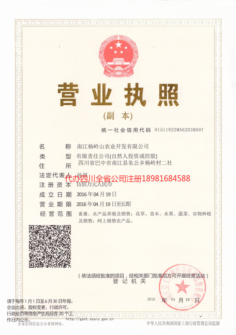 喀什市喀什市杨岭山农业开发有限公司